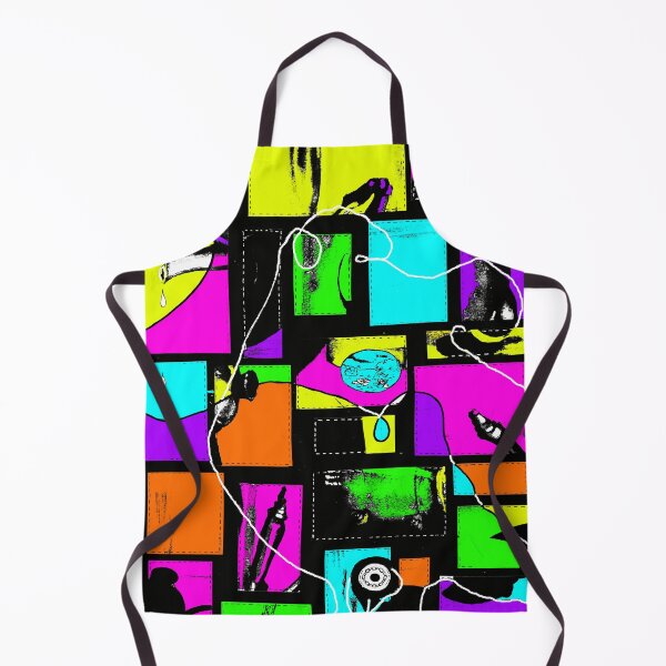 Item preview, Granny s Things Coloured With White Threads Abstracted designed and sold by Heatherian.