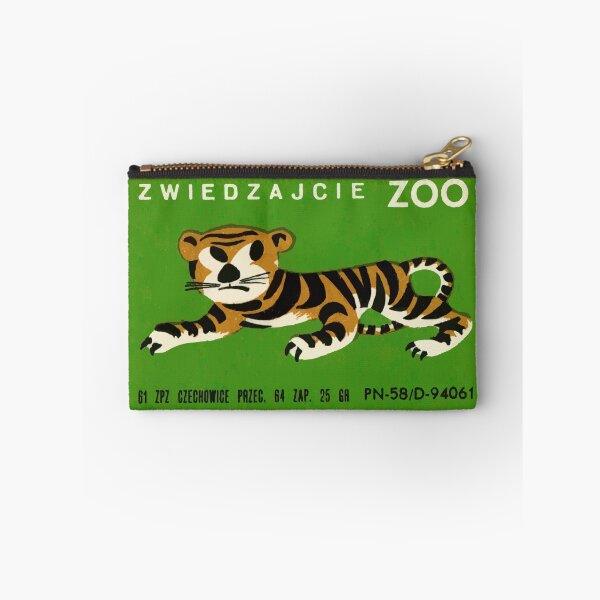 Item preview, Polish Zoo Tiger Matchbox Label designed and sold by retrographics.
