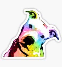 Pit bull | Rainbow Series | Pop Art Sticker