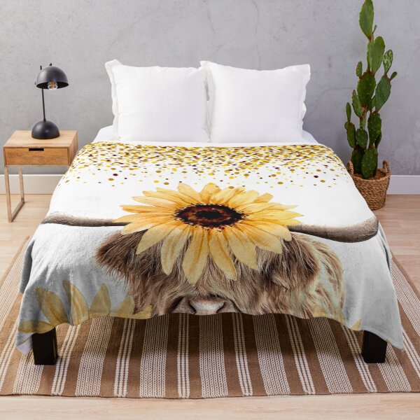 Item preview, Yak in the sunflower garden designed and sold by Shawa Shop.