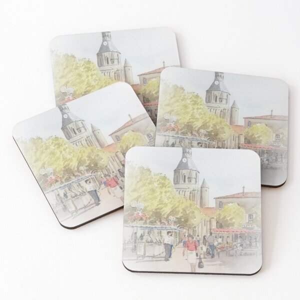 Item preview, Market at Civray, France designed and sold by ian osborne.