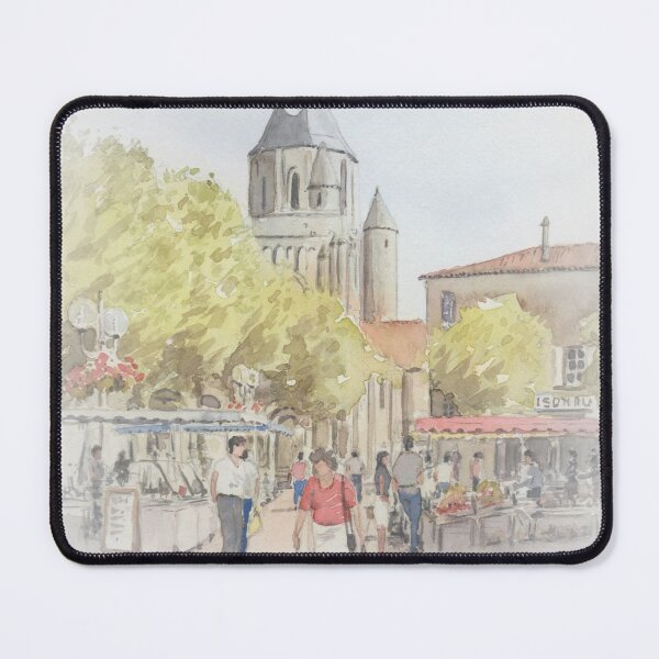 Item preview, Market at Civray, France designed and sold by ian osborne.