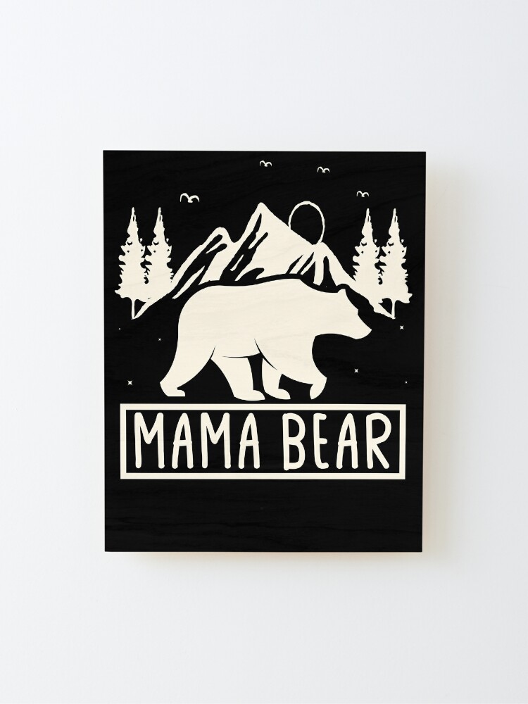 Mama Bear and 3 Cubs T-Shirt, Mama Bear Shirt, Bear Shirt, Mom Shirt, Mom  Life Gift, Motherhood Shirt Classic T-Shirt for Sale by UrbanJupiter1