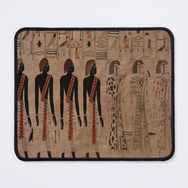 Item preview, Egypt Ethiopians illustration (Ancient Egypt Artwork) designed and sold by dreamofdenim.