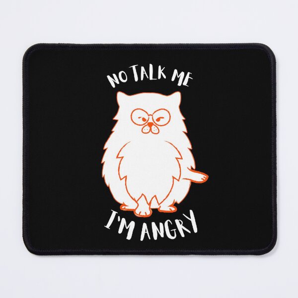 Item preview, No Talk Me I'm Angry designed and sold by dreamofdenim.