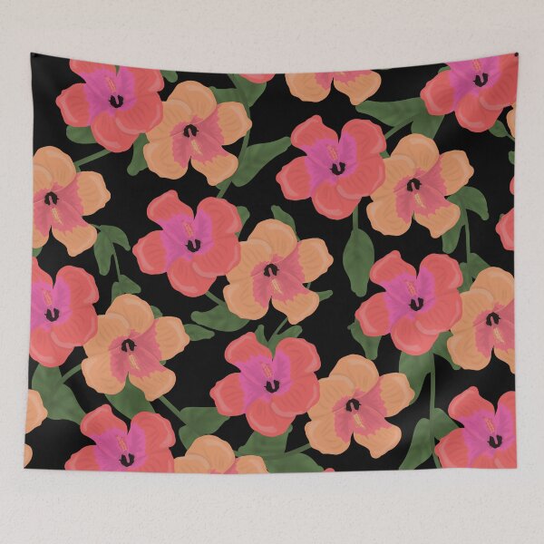 Artikelvorschau, Hibiskus-Muster entworfen und verkauft von Antiope33.