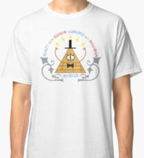 Bill Cipher -- Art Nouveau Classic T-Shirt
