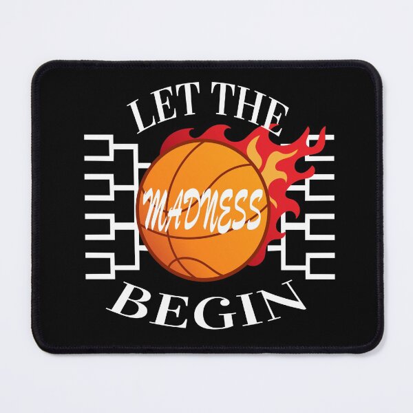 Item preview, Let The Madness Begin - Basketball designed and sold by YueHeng Creates ⭐⭐⭐⭐⭐.