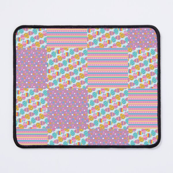 Item preview, Easter Egg and Stripes Fusion Pattern designed and sold by dreamofdenim.