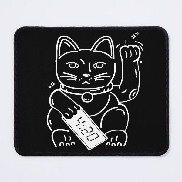 Item preview, Line Maneki Neko designed and sold by YueHeng Creates ⭐⭐⭐⭐⭐.
