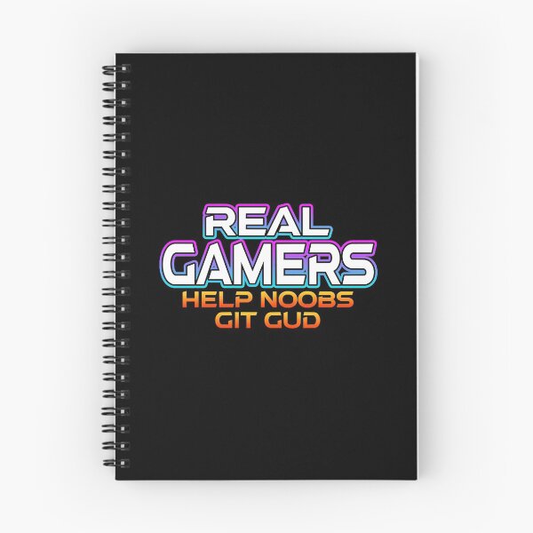 Item preview, Real Gamers Help Noobs  designed and sold by KadisCorrion89.