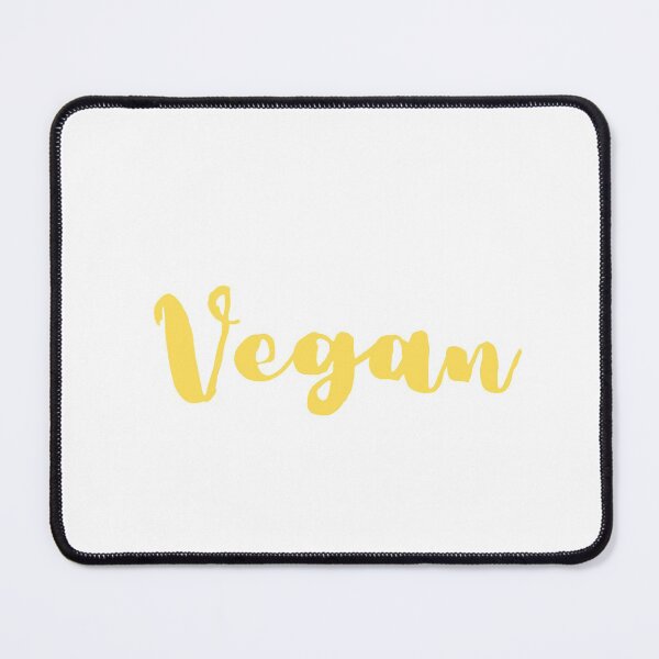 Item preview, Vegan slogan in yellow designed and sold by Happiness Creators.