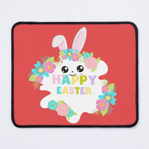 Item preview, Happy Easter Bunny Flower 2022 designed and sold by dreamofdenim.