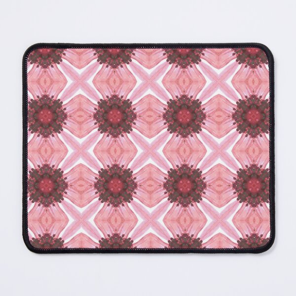 Item preview, Red Orchid flower field watercolor abstract art designed and sold by dreamofdenim.