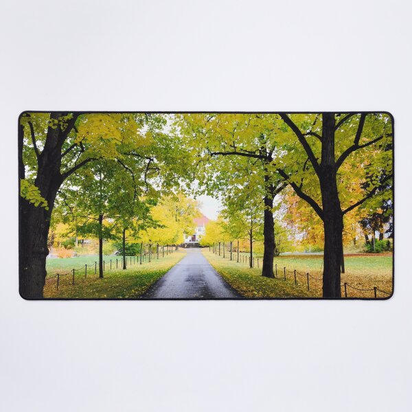 Item preview, Forest in Autumn season landscape view designed and sold by Happiness Creators.