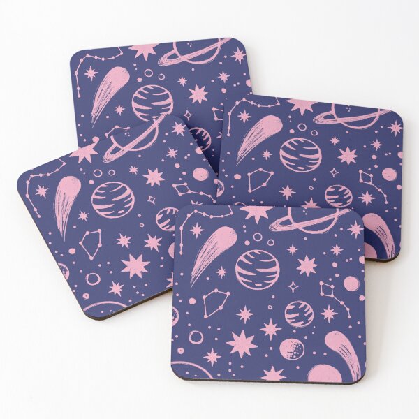 Item preview, Pink and blue galaxy designed and sold by Camille Cauvez.