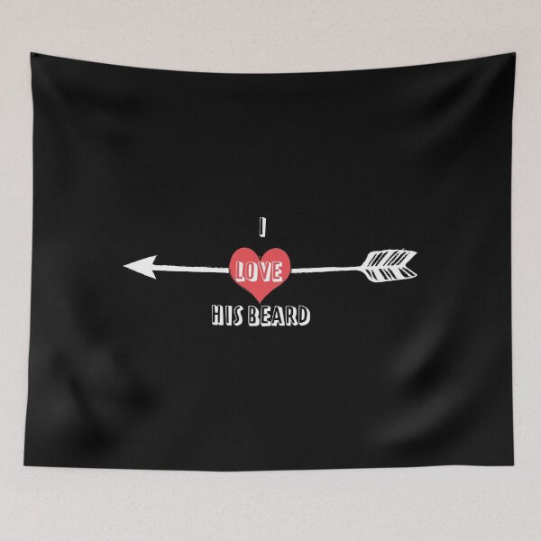 Item preview, I love his beard designed and sold by LPDesignsUK.