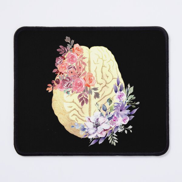 Item preview, Floral Brain Anatomy designed and sold by Bluepress.