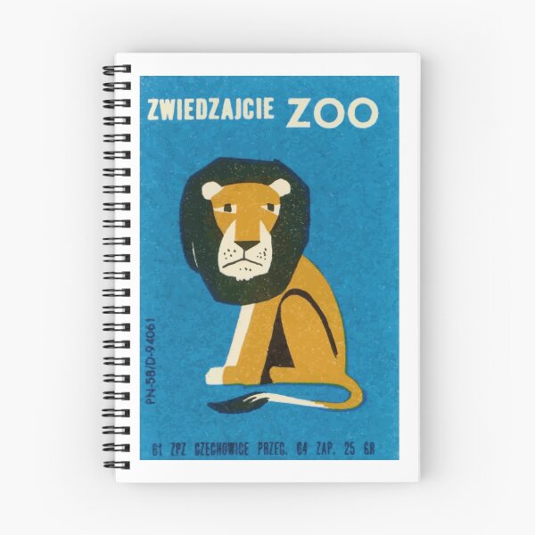 Item preview,  Polish Zoo Lion Matchbox Label designed and sold by retrographics.