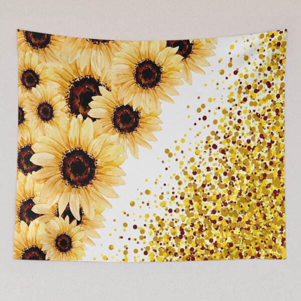 Item preview, Sunflower fields full of spots designed and sold by Shawa Shop.