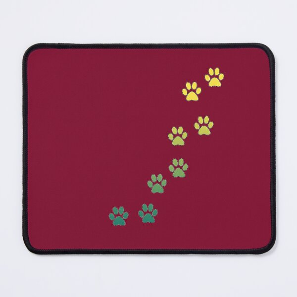 Item preview, Paws watercolor footprints cute cat dog - animal lover designed and sold by MadandMean.