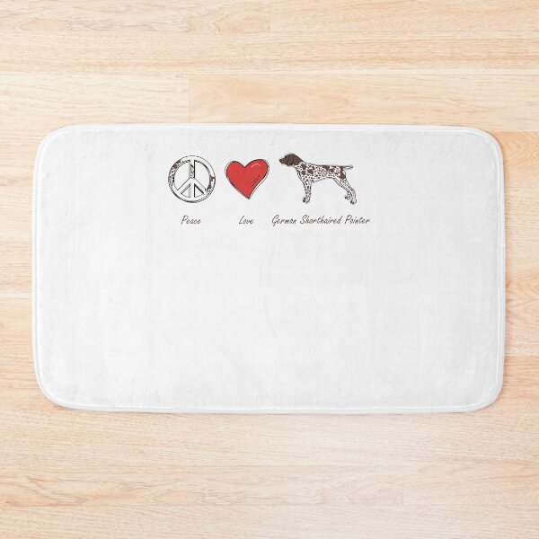 Item preview, German Shorthaired Pointer Dog Peace Love Pet Dog designed and sold by CrissWild.