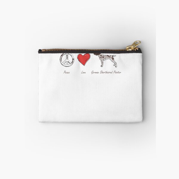 Item preview, German Shorthaired Pointer Dog Peace Love Pet Dog designed and sold by CrissWild.