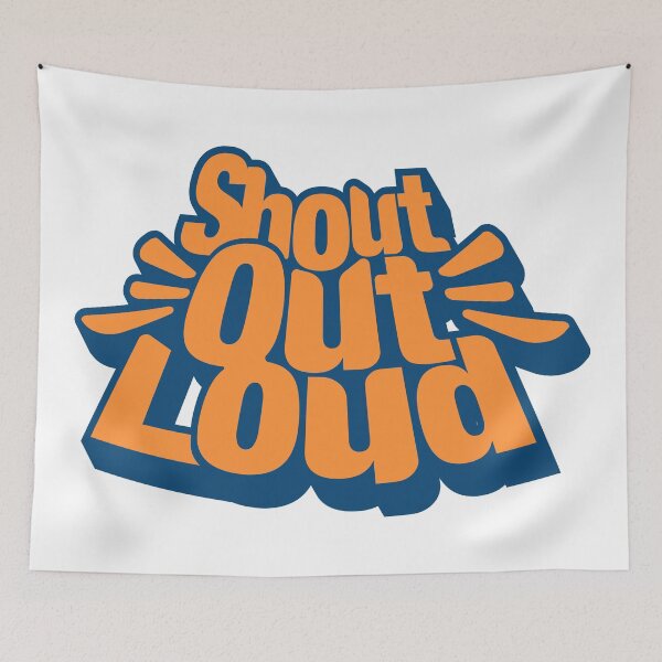Item preview, shout out loud designed and sold by thecave85.