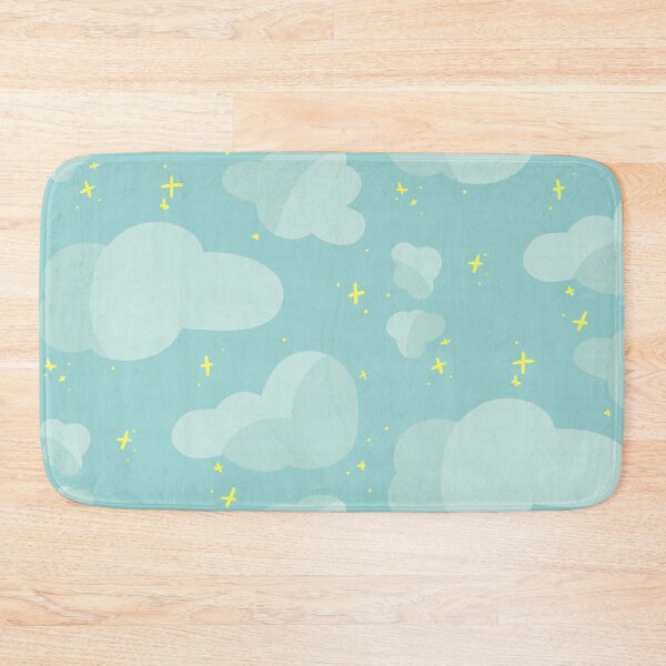 Item preview, cute pastel blue cloud design designed and sold by moonbean-art.