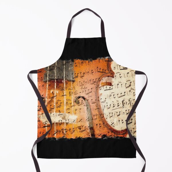 Item preview, Violin on musical note background oil effect designed and sold by Grégory DUBUS.