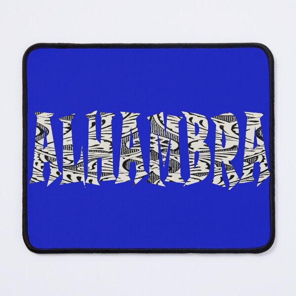 Item preview, Alhambra black and white pattern designed and sold by dreamofdenim.
