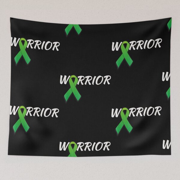 Item preview, Green Ribbon Warrior Disease Awareness Faith designed and sold by Lossubum5683.