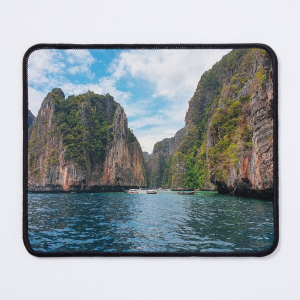 Item preview, Beach Surrounded by Cliffs designed and sold by Happiness Creators.