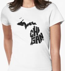 Michigan Women's Fitted T-Shirt