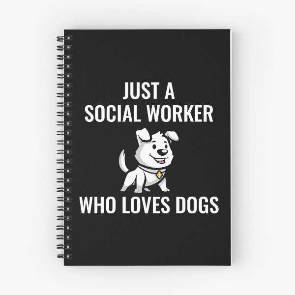Item preview, Just A Social Worker Who Loves Dogs designed and sold by manishfzr1995.
