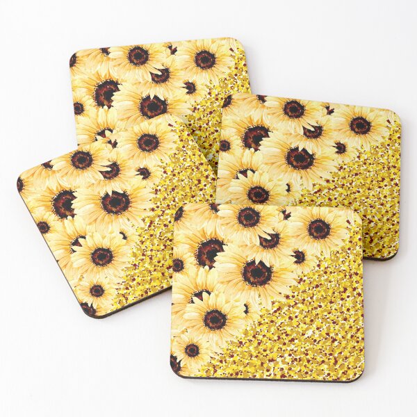Item preview, Separate sunflowers and spots. designed and sold by Shawa Shop.