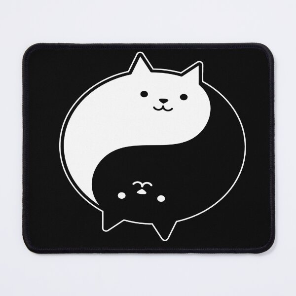 Item preview, Ying Yang Cat designed and sold by YueHeng Creates ⭐⭐⭐⭐⭐.