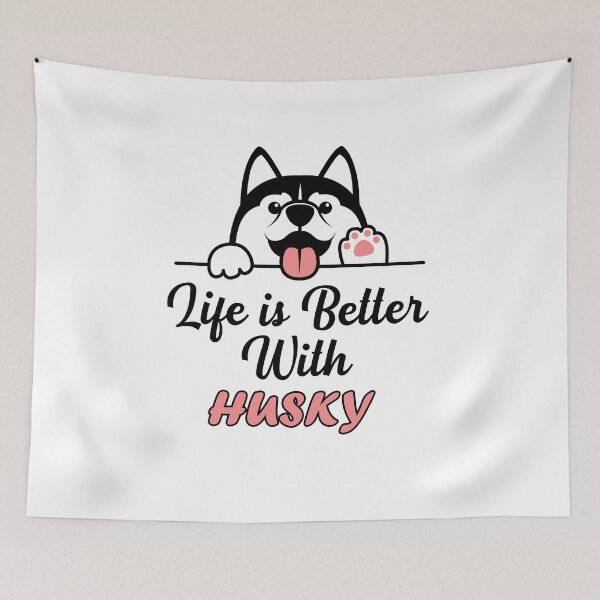 Item preview, Life is Better With Husky designed and sold by Aphrodithena.