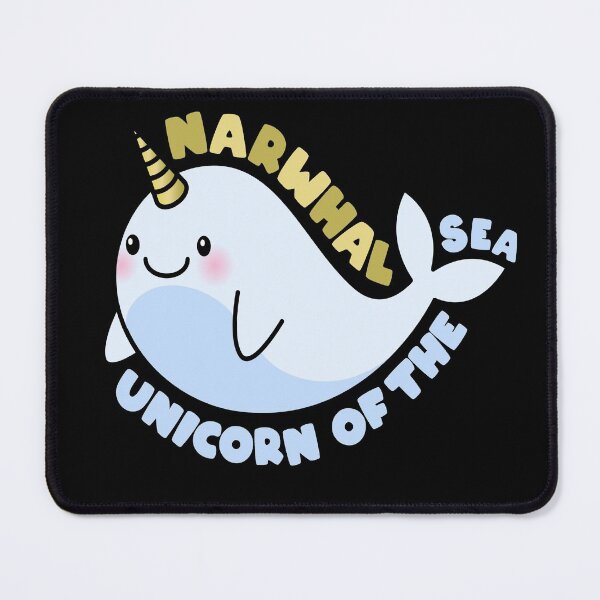 Item preview, Unicorn Of The Sea - Narwhal designed and sold by YueHeng Creates ⭐⭐⭐⭐⭐.