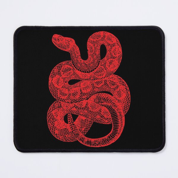 Item preview, Red Rattlesnake Engraving gift for Snake Owner designed and sold by Ikaroots.