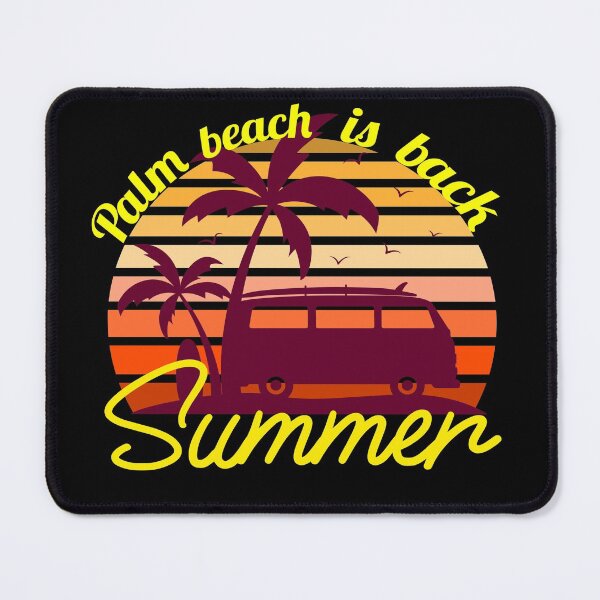 Item preview, Palm Beach Is Back Summer designed and sold by YueHeng Creates ⭐⭐⭐⭐⭐.