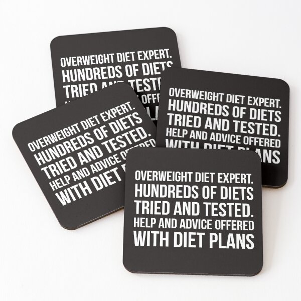 Item preview, Overweight Diet Expert designed and sold by Slogans4u.