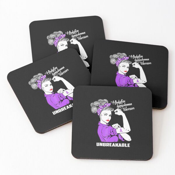 Item preview, Hodgkin Lymphoma Warrior Unbreakable Awareness designed and sold by Lossubum5683.