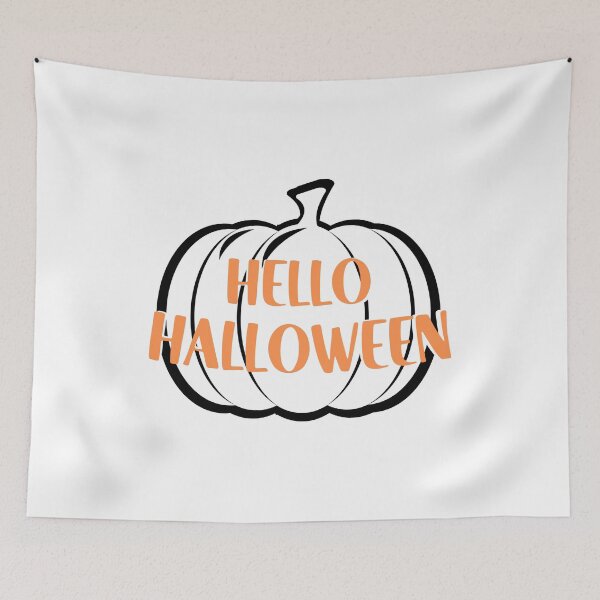 Item preview, Hello Halloween, Happy Halloween designed and sold by miraipa.