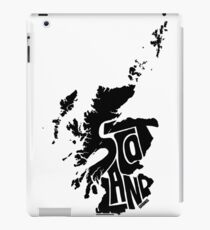 Scotland Black iPad Case/Skin