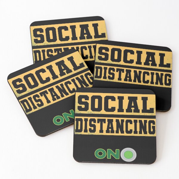 Item preview, Social Distancing On  designed and sold by amishacreates.