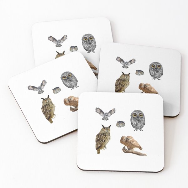 Item preview, Owl sticker pack designed and sold by starseedgems.