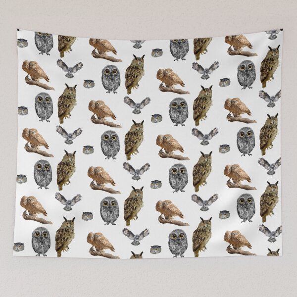 Item preview, Owl sticker pack designed and sold by starseedgems.