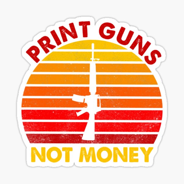 print guns not money shirt