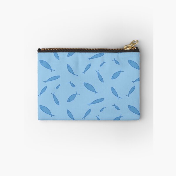 Item preview, cute blue fish design designed and sold by moonbean-art.